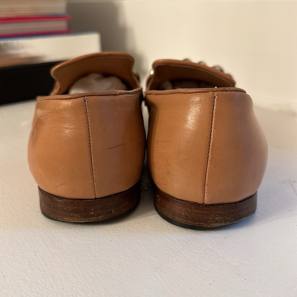 Celine Tan Loafers with Chain - 37 - Picture 5 of 8